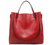 Женская кожаная сумка 308 RED